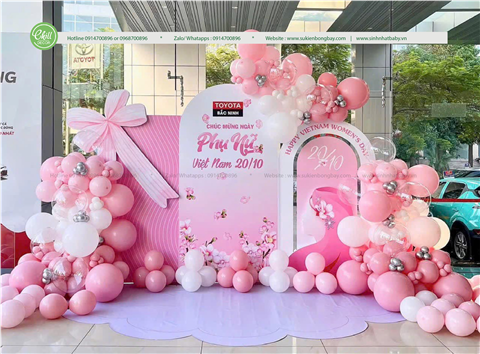 Ảnh Dịch Vụ Trang Trí 20/10 Hà Nội